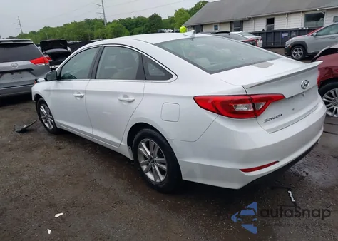 2016 Hyundai Sonata Se из США, поврежденный, VIN 5NPE24AF8GH405157